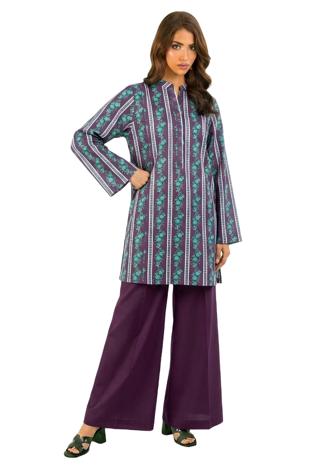 PREMIUM 2PC LAWN BRANDED UNSTITCHED 26