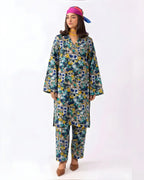 2-PC Print Lawn (Unstitch) 02