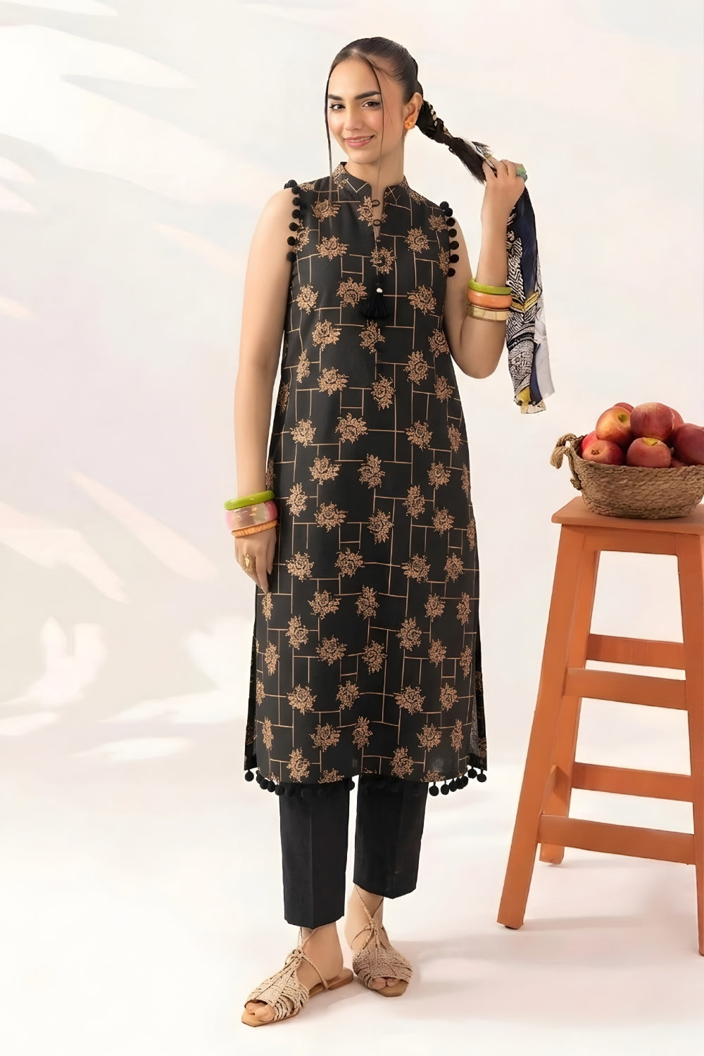PREMIUM 2PC LAWN BRANDED UNSTITCHED 15