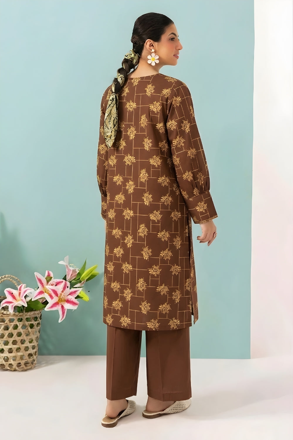 PREMIUM 2PC LAWN BRANDED UNSTITCHED 10