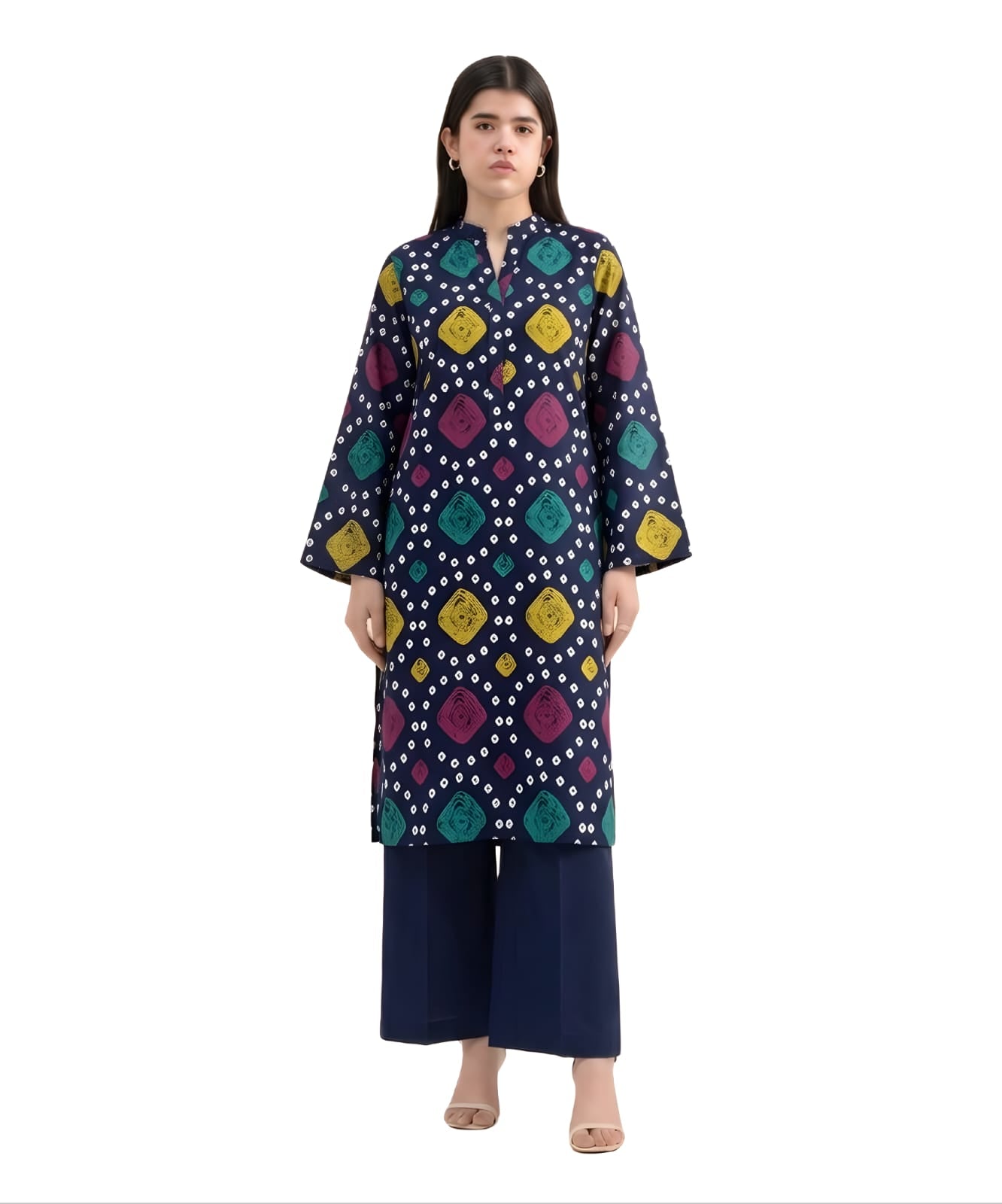PREMIUM 2PC LAWN BRANDED UNSTITCHED 04