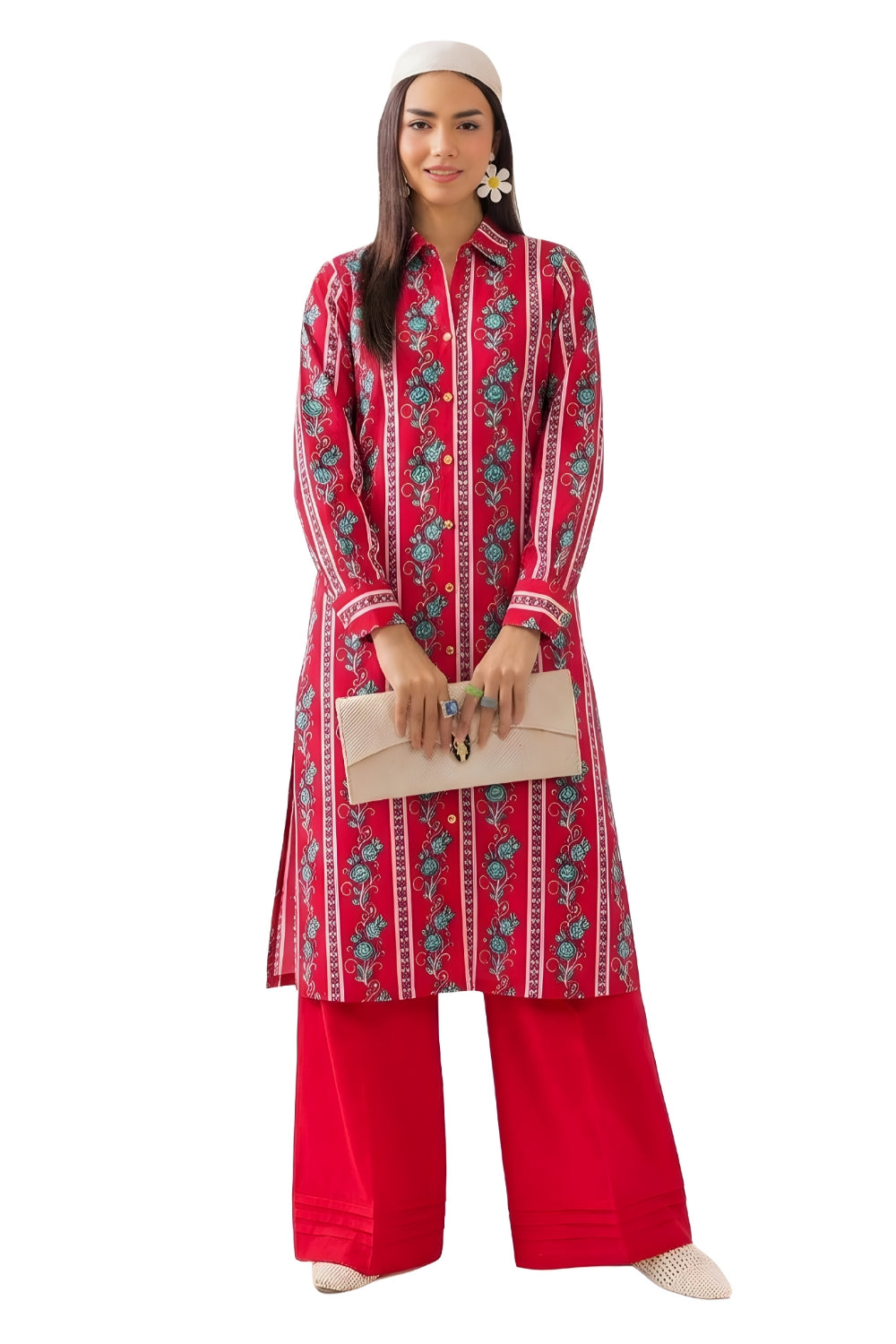 PREMIUM 2PC LAWN BRANDED UNSTITCHED 24