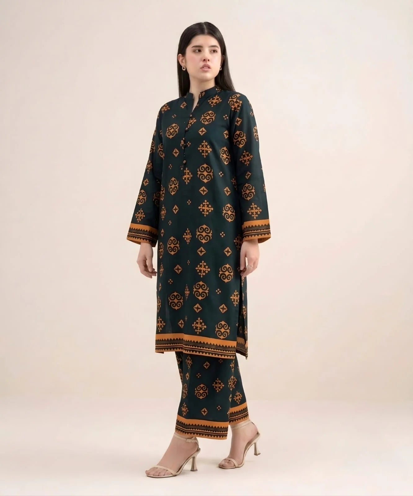 2-PC Print Lawn (Unstitch) 12