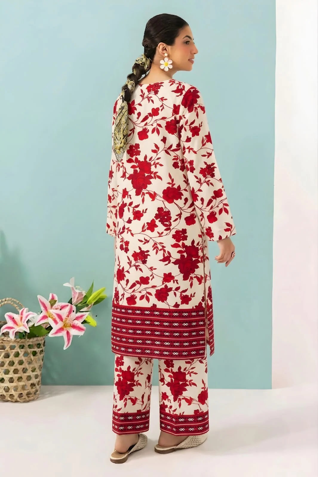 2-PC Print Lawn (Unstitch) 10