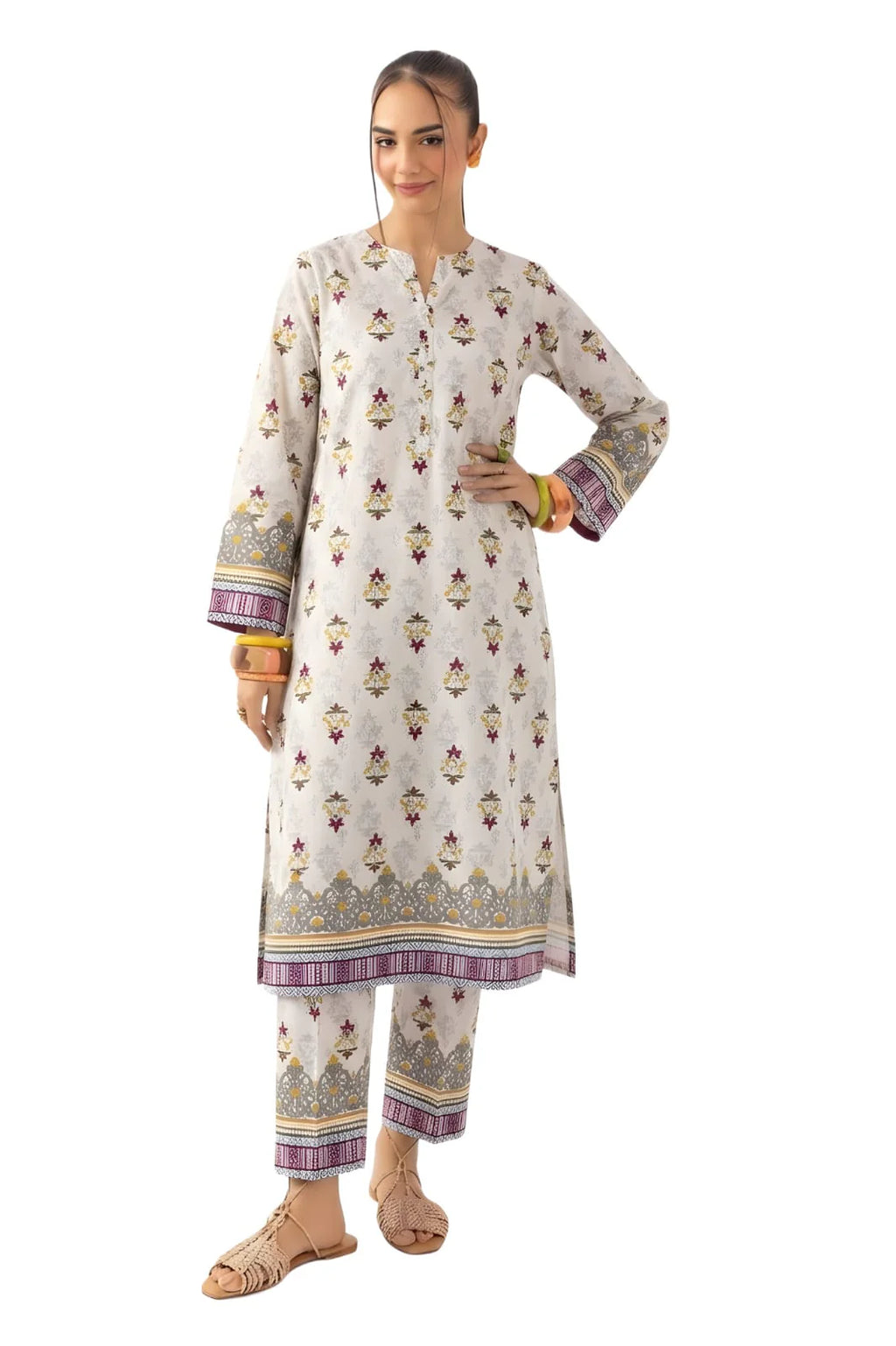 2-PC Print Lawn (Unstitch) 37