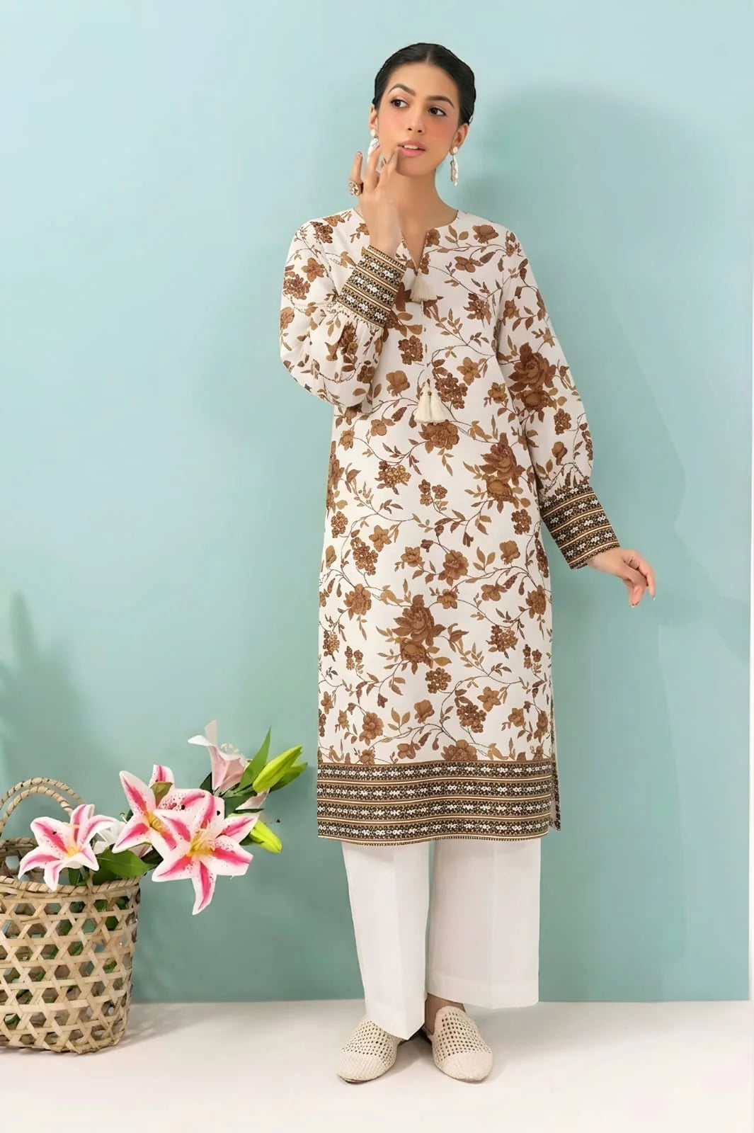 2-PC Print Lawn (Unstitch) 38