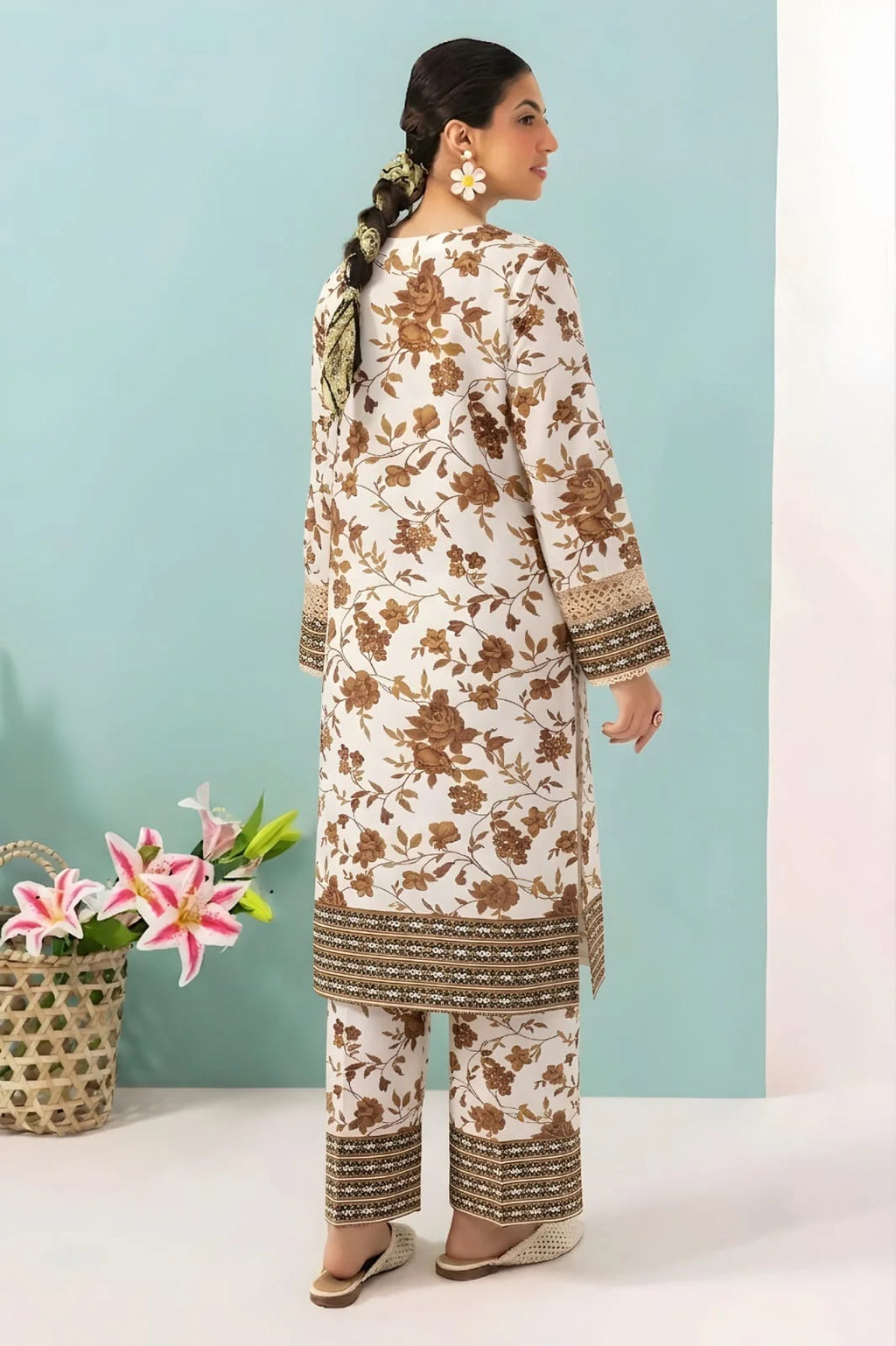 2-PC Print Lawn (Unstitch) 38