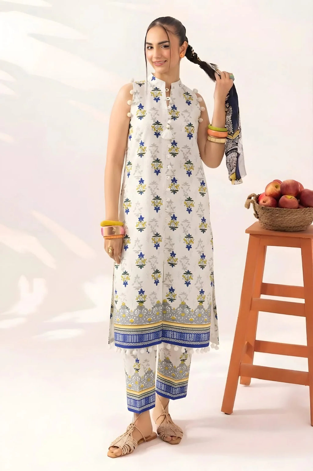 2-PC Print Lawn (Unstitch) 41