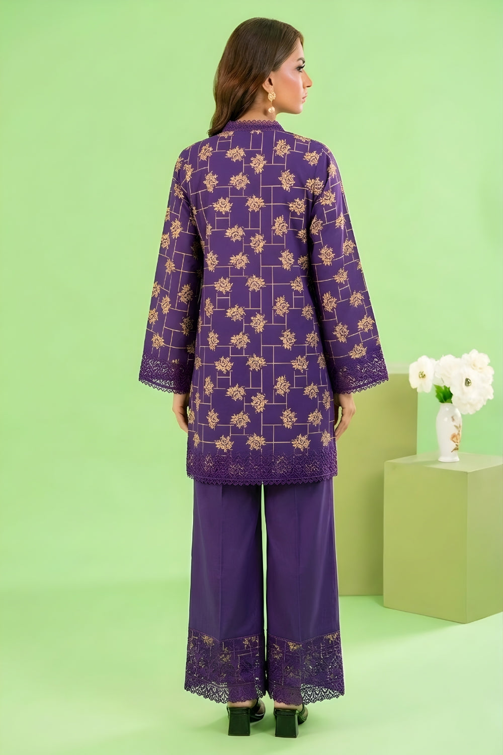 PREMIUM 2PC LAWN BRANDED UNSTITCHED 12