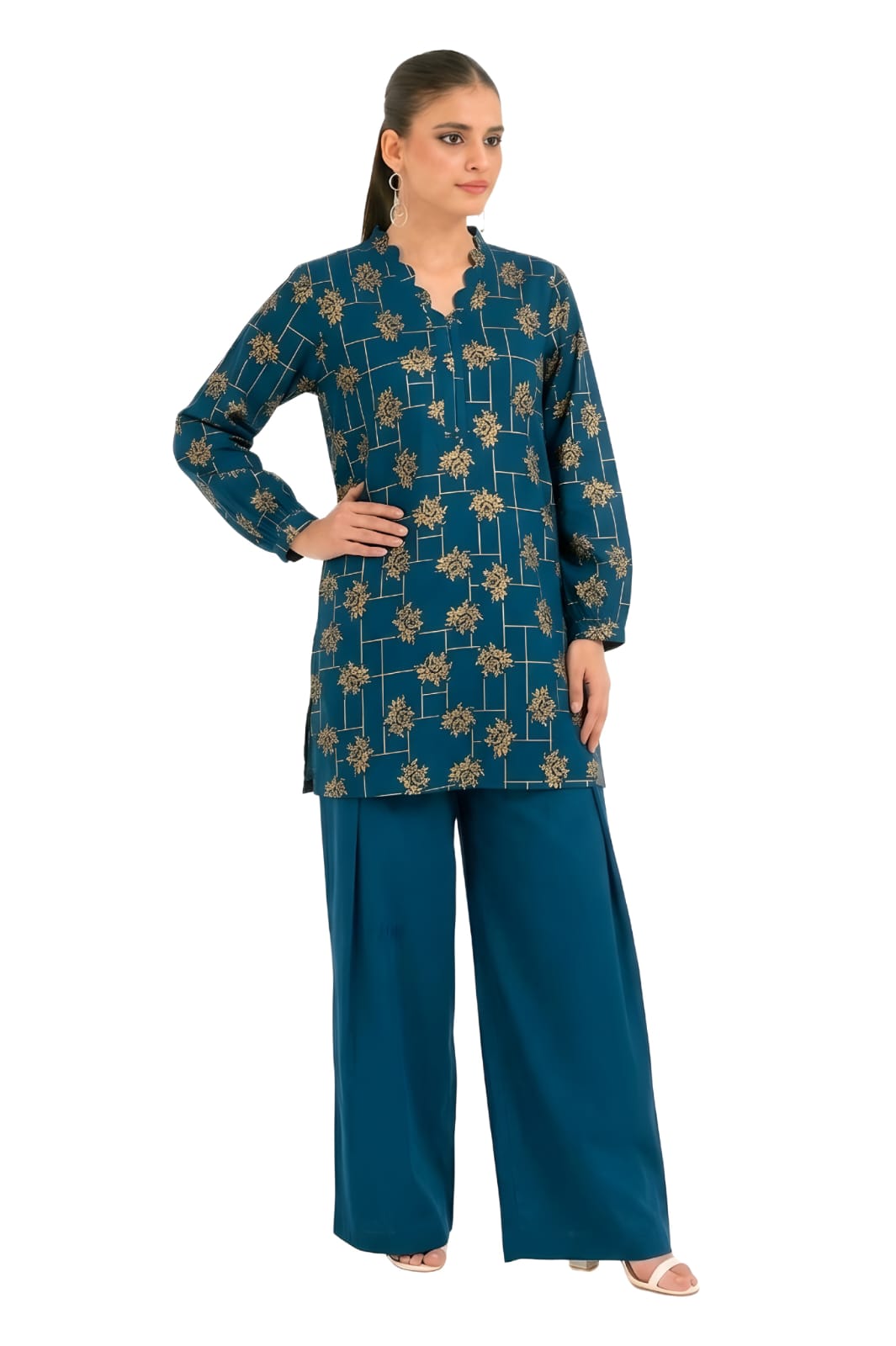 PREMIUM 2PC LAWN BRANDED UNSTITCHED 02